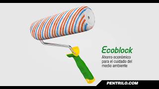 Ecoblock – Los rodillos para pintar de forma ecológica  Soluciones Pentrilo [upl. by Weinrich]