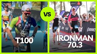 T100 vs Ironman 703 Which Triathlon is Right for You [upl. by Elke119]