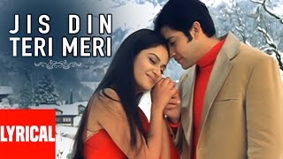 quotJis Din Teri Meri Baat Nahin Hotiquot Lyrical Video  Udit Narayan Anuradha Paudwal Aaftab SGresi S [upl. by Schoening343]