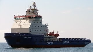 SCF SAKHALIN ICEBREAKING SUPPLY AND STANDBY VESSEL [upl. by Aicekal]