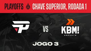 CBLOL 2024 1ª Etapa  Playoffs  paiN Gaming x KaBuM Jogo 3 [upl. by Koerner]