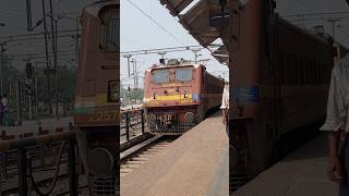 Train Horn Sound Effect Comparison GKP WAP4 22576 at Muzaffarpur trainsoundeffects [upl. by Ahselaf653]