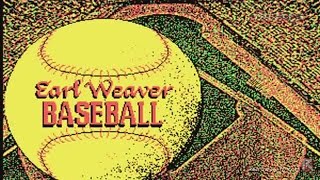 Earl Weaver Baseball PC 1987  Video Game Years History [upl. by Leanora44]