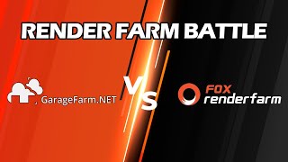 RENDER FARM BATTLE  Foxrenderfarm vs Garagefarm  Blender render farm [upl. by Luana]