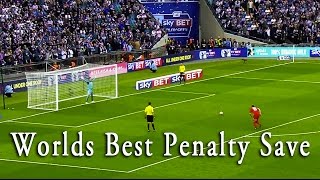 The Worlds Best Goalkeeper Penalty Save  Wait for it [upl. by Nimoynib]