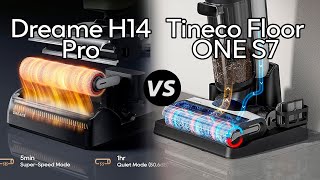 Dreame H14 Pro Vs Tineco Floor ONE S7  Which One Is Better specs Comparison [upl. by Einotna]