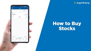 How To Buy Stocks From Angel Broking App In 5 Simple Steps  Stock Buy  Angel Broking [upl. by Hedvah339]