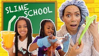 Slime School Sick Day   New Toy School [upl. by Hedvah794]