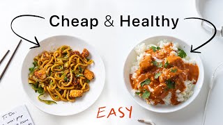 6 Student Meals ANYONE can make realistic amp budget friendly recipes [upl. by Yecac]