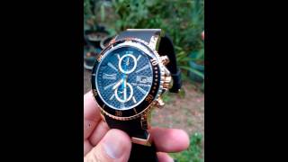 TED LAPIDUS GOLD CARBON FIBER RELOJ TED LAPIDUS [upl. by Wilda975]