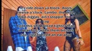 Young Money  Senile feat Tyga Nicki minaj amp Lil Wayne Lyrics On Screen [upl. by Schreib]