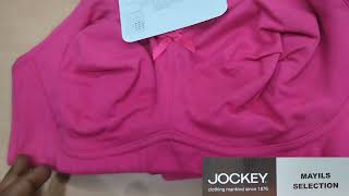 Jockey Full Coverage NonPadded Bra  Jockey Tshirt Bra  Jockey Moulded Cup Firm Support Bra Bras [upl. by Jayme]