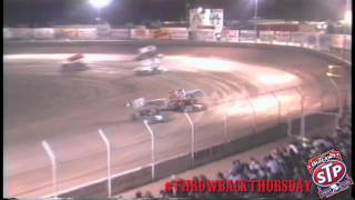 ThrowbackThursday World of Outlaws Sprint Cars 1991 TriState Speedway [upl. by Karry]