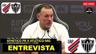 AO VIVO ENTREVISTA COLETIVA GABRIEL MILITO ATHLETICOPR X ATLÉTICOMG BRASILEIRÃO 2024 [upl. by Dudley692]