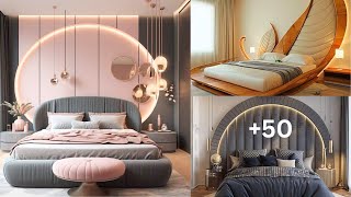 50 Top Bed Design And Bedroom Interior Design bedroom beddesign [upl. by Mercuri]