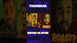 Thumbnail Redesign Before VS After elvishyadav elvisharmy dhruvrathee bjp shorts modi lafda [upl. by Arimahs]