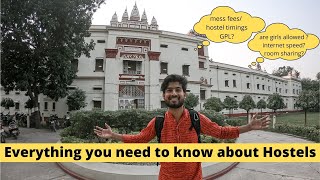 IIT BHU HOSTEL FACILITIES  Detailed Room Tour  Mess Food  Internet  Canteen Hostel Culture [upl. by Pike]