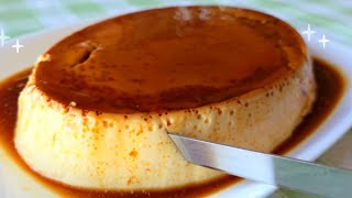 flan napolitano de nata y queso en 1 minuto y con sólo 4 ingredientes 💖 [upl. by Bergin]