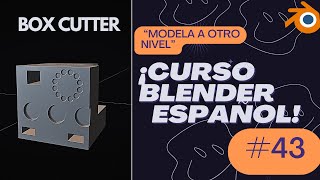 CURSO BLENDER 42  BOX CUTTER ADDON [upl. by Lemar]