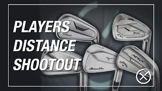 PLAYERS DISTANCE IRON TEST  Reviewing the top irons in the Players Distance category [upl. by Ierna]