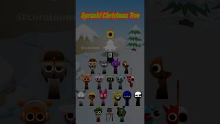 Horror Sprunki Christmas Treeincrediboxsprunki sprunki sprunkimod christmas shrot [upl. by Aztiram]