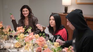 The Kardashian amp Jenner family discuss various topics over dinner [upl. by Amaryl]