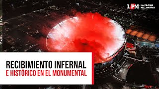 Recibimiento INFERNAL e histórico en el Monumental  River vs Mineiro  Copa Libertadores 🔥⚪🔴⚪ [upl. by Attenej]