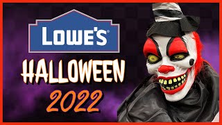 Lowes Halloween 2022 Decor Store Walkthrough Tour Tons Of Animatronics amp Demos [upl. by Alak]