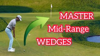 Master MIDRANGE wedge SHOTS GOLF wedges explained Golf swing basics Golf FUNDAMENTALS [upl. by Natan64]