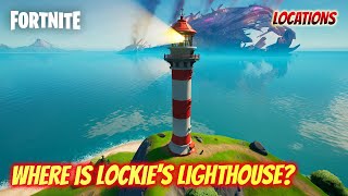 Where is Lockies Lighthouse  Fortnite Chapter 2 Season 8 [upl. by Euell104]