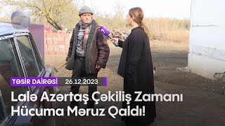 Lalə Azərtaş Çəkiliş Zamanı Hücuma Məruz Qaldı [upl. by Gaston]