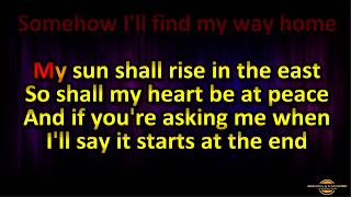 Jon amp Vangelis Ill find my way home Karaoke [upl. by Merna897]