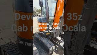 Dive into the Develon DX35z Closed Cab at Ocala Tractor  Easy Financing Options Available [upl. by Loni954]