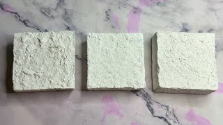 Chippy gritty pebbly homemade gymchalk blocks  asmr chalkcrush video  oddly satisfying  plainjane [upl. by Kcira]