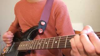 Dry Cleaning  Scratchcard Lanyard guitar cover [upl. by Eissak]