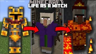 Minecraft LIFE AS A WITCH MOD  FIGHT OFF EVIL MOBS WITH YOUR POTIONS Minecraft [upl. by Winfrid789]