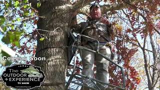 The Outdoor Experience with Dale Helgeson Installing a Tree Stand promo [upl. by Yot]