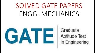 Engg MechGATE2009Q1 [upl. by Neirrad]