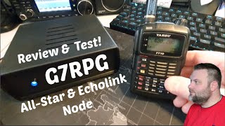 G7RPG Hubnet Micro Node AllStar and Echolink Review amp look inside and how to use allstar network [upl. by Nomrac168]