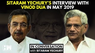 From the Archives Vinod Dua Interviews CPIM Leader Sitaram Yechury [upl. by Slosberg690]