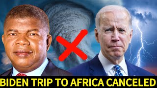 BIDEN Cancels Historic AFRICA Trip for HURRICANE MILTON What It Means for USAFRICA RELATIONS [upl. by Nameerf]