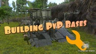 Building PvP Bases  Ark Mobile Survival Evolved [upl. by Audley]