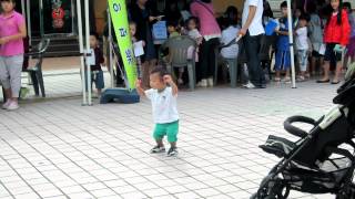 Korean baby dancing to quotOppa Gangnam Stylequot [upl. by Adamis]