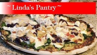 Low Carb Pizza With Lindas Pantry [upl. by Hnoj]