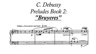 C Debussy  Prelude no 5 Book 2 quotBruyeresquot [upl. by Nirual170]