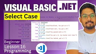 Select Case Example in Visual Basic  Vbnet Select Case [upl. by Ise]