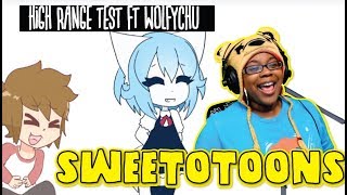 High Range Test by Wolfychu amp SweetoTOONS  Story Time Animation AyChristene Reacts [upl. by Hanschen393]