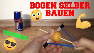 Bogen aus einem Überraschungei selber machen TUTORIAL [upl. by Gilges949]