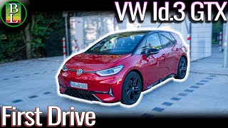 VW Id3 GTX  Highway top speed range test [upl. by Rriocard290]