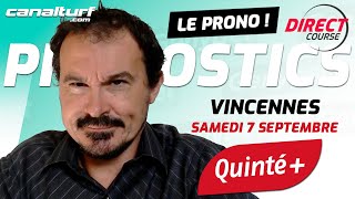 Pronostic Quinté et des courses PMU du Samedi 7 septembre 2024  En partenariat avec GenybetTurf [upl. by Rekrap]